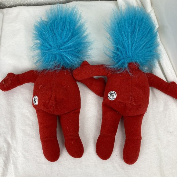 Dr. Seuss Thing One and Thing Two 1 & 2 Cat In The Hat Movie Merchandise Offical - Picture 9 of 9